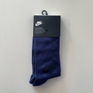 Nike Navy Blue Crew Socks